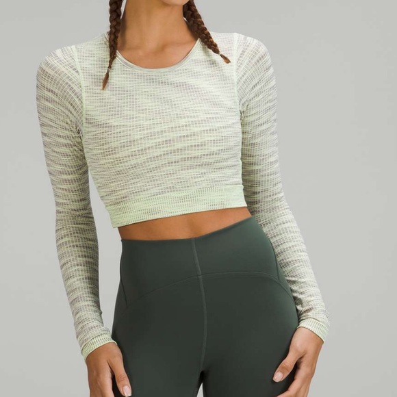 Lululemon Ebb to Street Long-sleeve in Faded Zap Multi - Picture 3 of 5